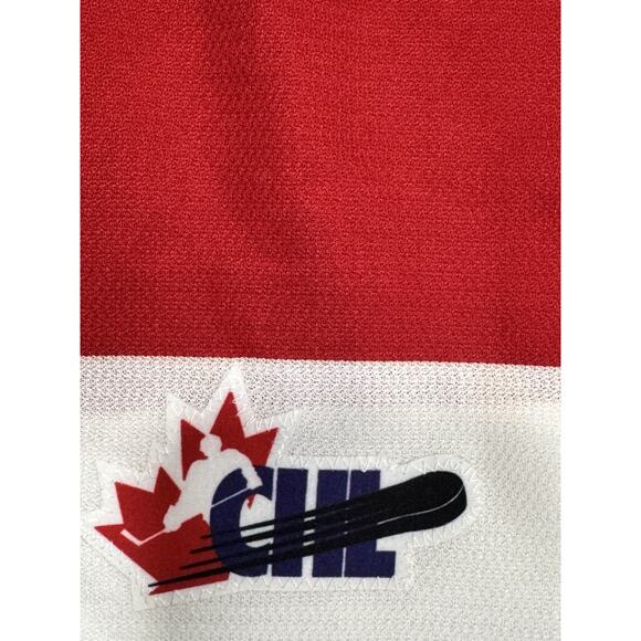 NWT!-CCM OHL Ottawa 67‘s Authentic Jersey Size 54 Red & White - Picture 7 of 9